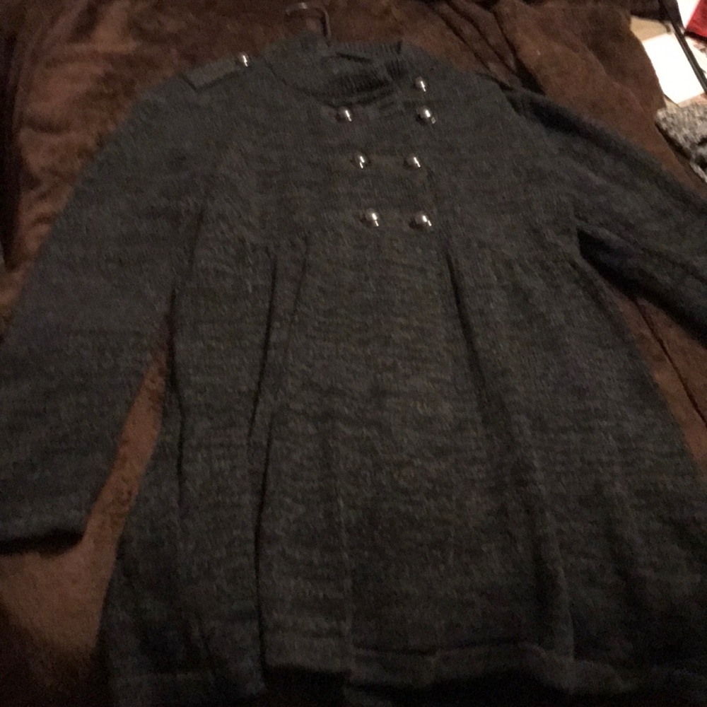 Style&CO Black n grey sweater dress never worn
